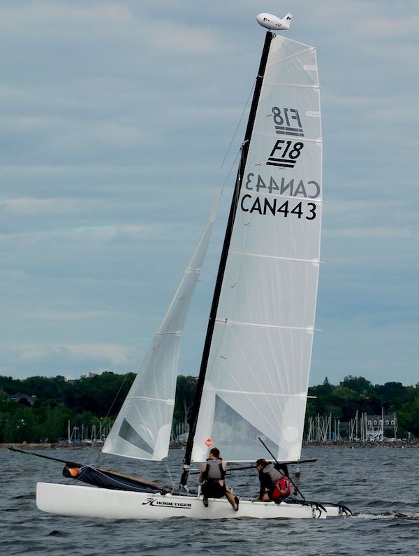 hobie 18 tiger catamaran