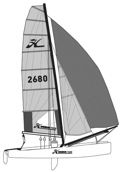 hobie 18 tiger catamaran