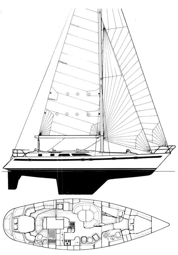 TASWELL 49 Reviews, Specifications, Built, Engine HarborMoor