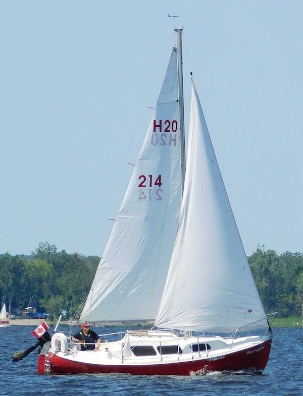 halman 20 sailboat review